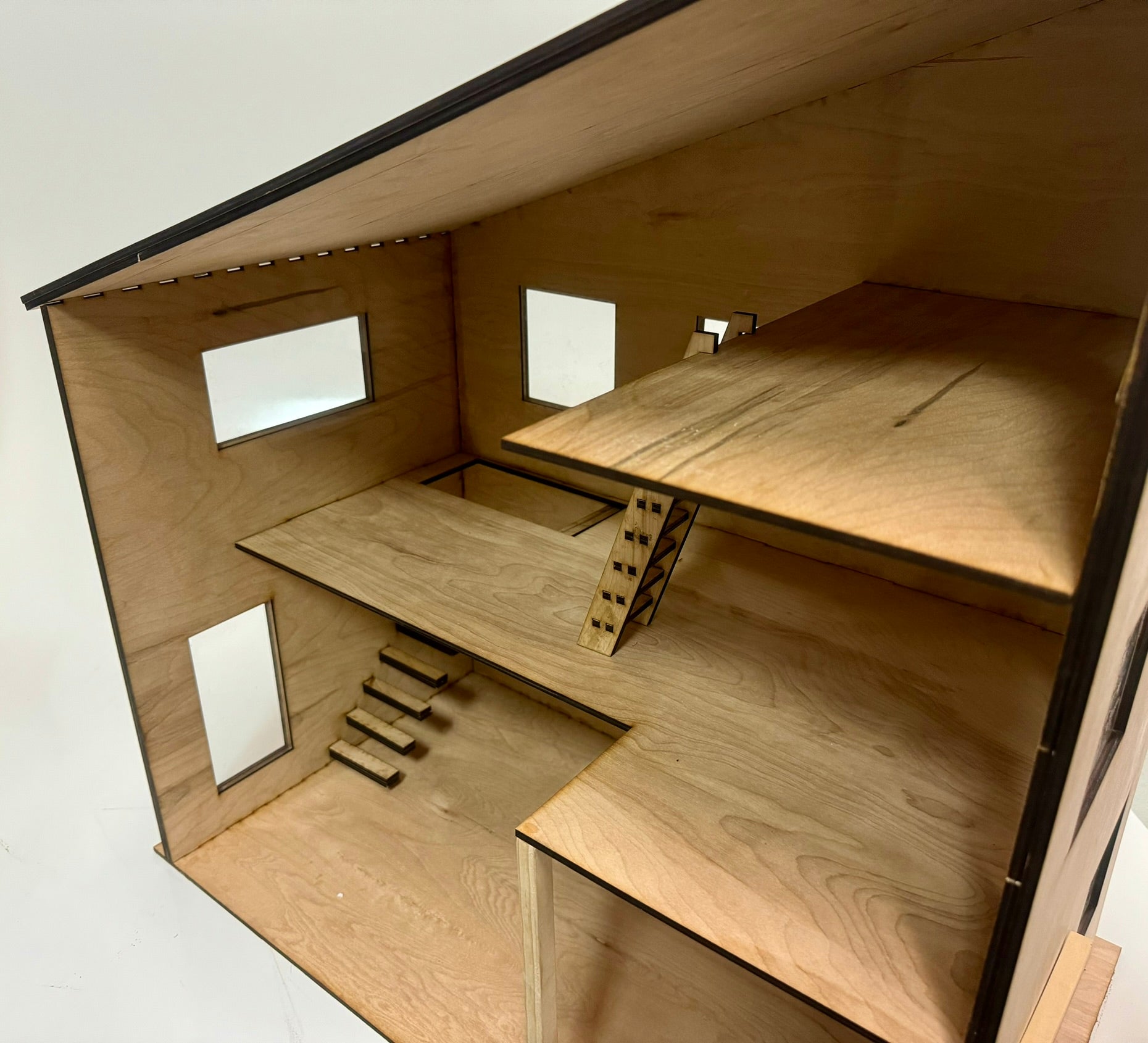 Take A Tour of the MOD 1- a 1:12 Scale Modern House Kit – Mini Materials