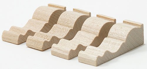 1:12 Scale Classic Corbels Bracket (4 pack) - Mini Materials