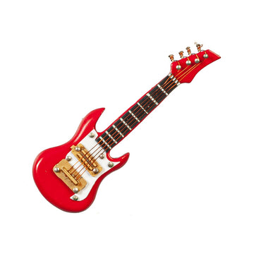 1:12 Scale Electric Guitar With Case - Mini Materials