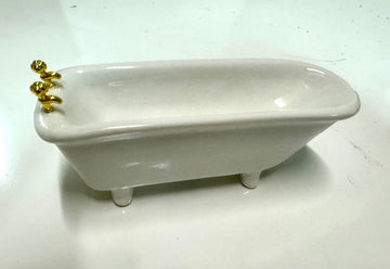 1:12 Scale Mini Clawfoot Tub - Mini Materials