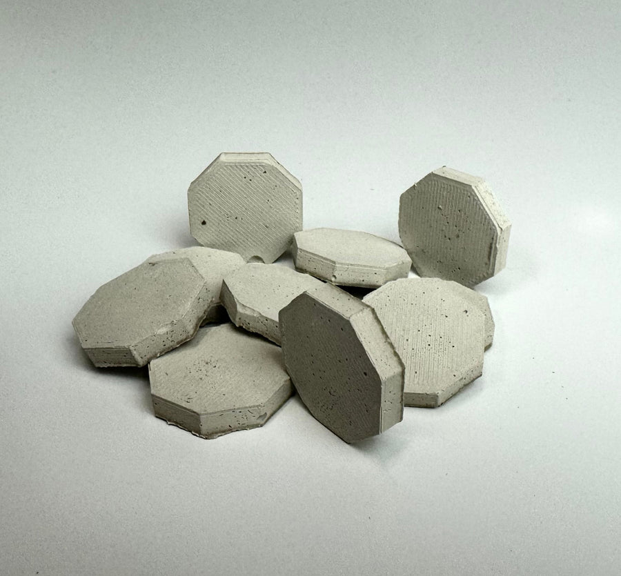 1:12 Scale Mini Octagon Pavers (10 pack) - Mini Materials