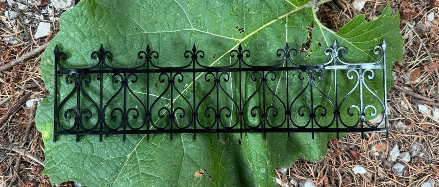 1:12 Scale Wrought Iron Style Fence - Mini Materials