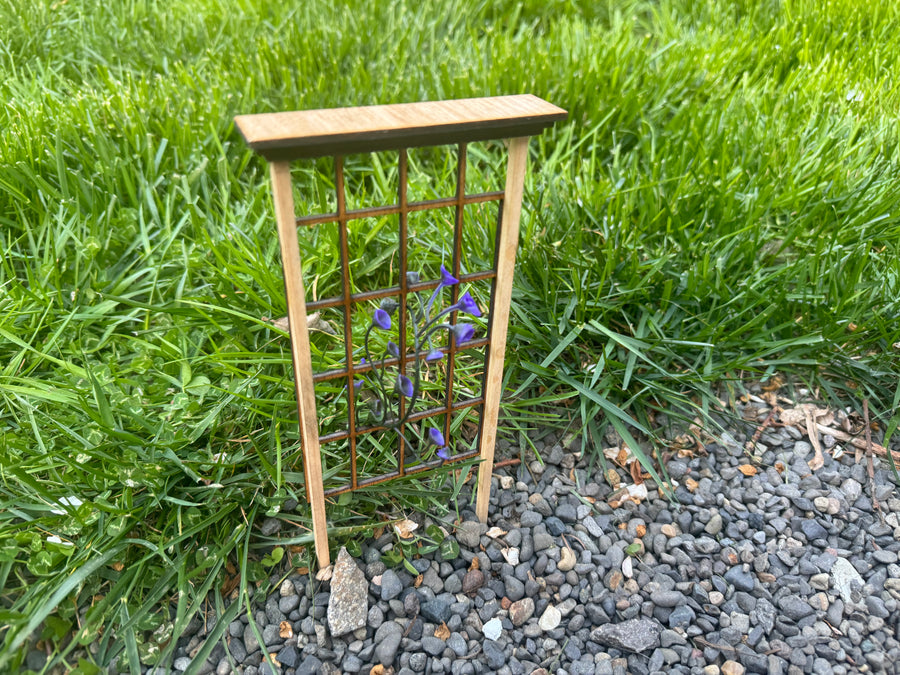 1:12 Scale Mission Style Garden Trellis