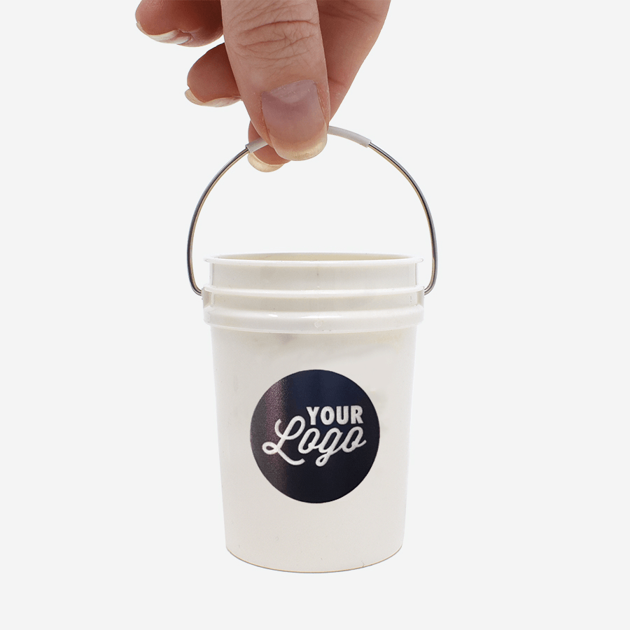 Custom Printed 1:6 Scale Mini 5 Gallon Bucket - Mini Materials