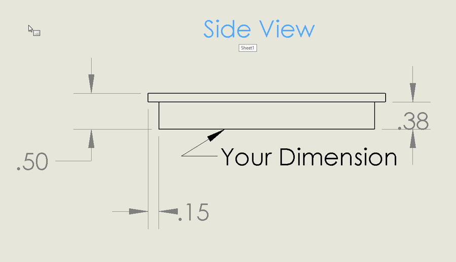 Framed Window White (Max Dimensions 9