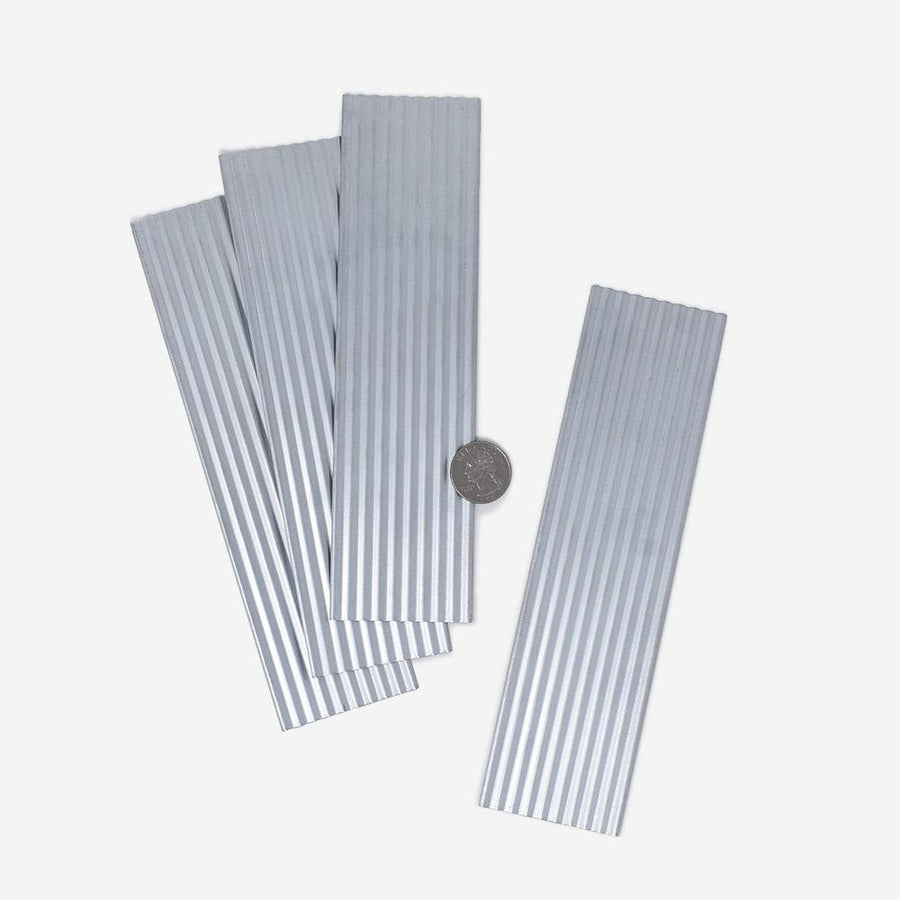 1:12 Scale Corrugated Galvanized Metal Roof and Siding Panels (4pk) – Mini  Materials