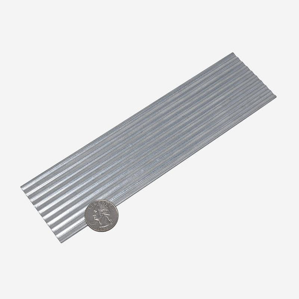 1:12 Scale Corrugated Galvanized Metal Roof and Siding Panels (4pk) – Mini  Materials