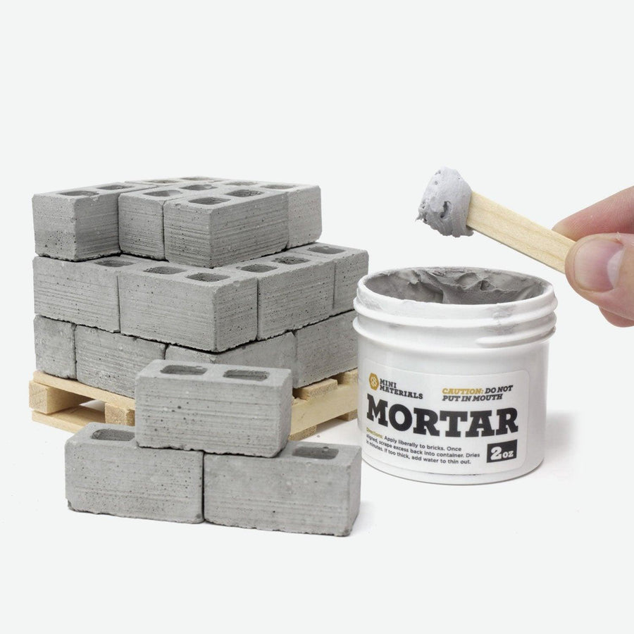 Mini Cinder Block Mortar - 2oz – Mini Materials